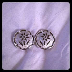 Vintage clip on Sara Coventry earrings